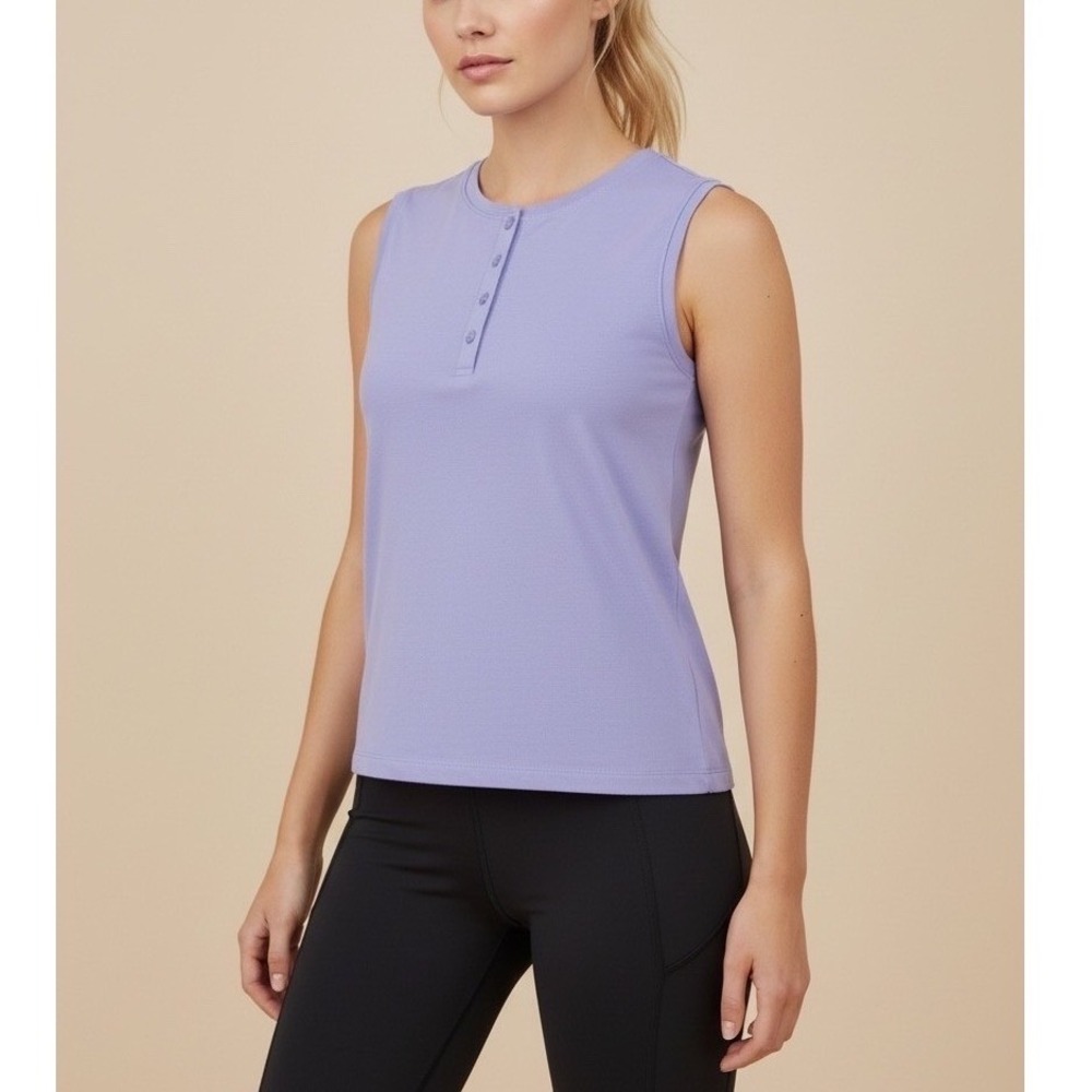 ZeroXposur Crewneck Tank Top Ribbed Knit Women's Size Large NEW | Active Tops